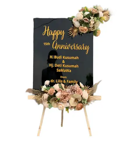 Papan Bunga Akrilik Liligundi